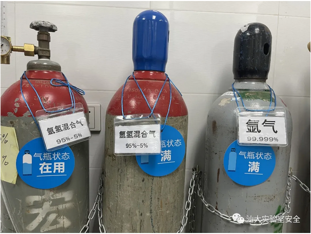 從實(shí)驗(yàn)室安全事故講實(shí)驗(yàn)室氣體鋼瓶安全知識(shí)(圖3) 從實(shí)驗(yàn)室安全事故講實(shí)驗(yàn)室氣體鋼瓶安全知識(shí)(圖3)